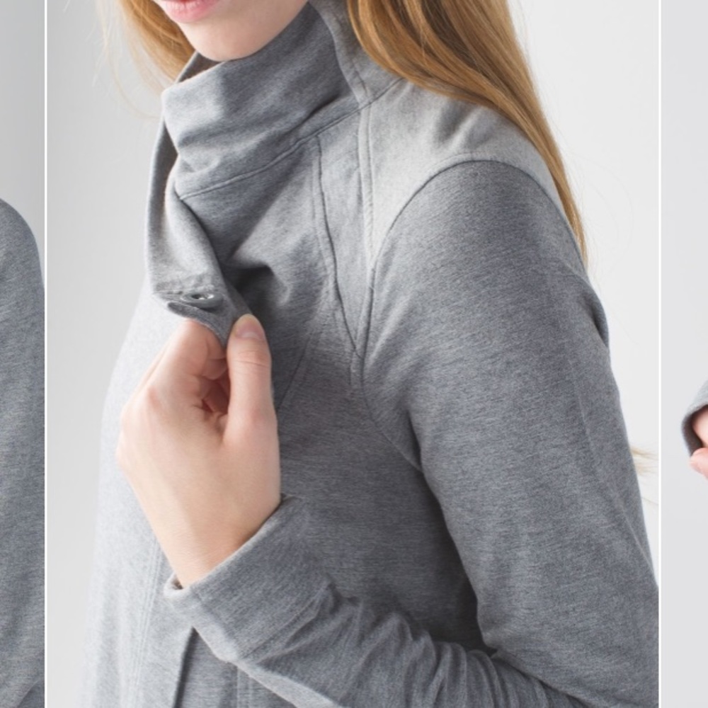 RARE lululemon Cross Neck Sweater